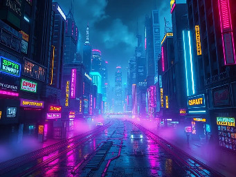 2d cyberpunk map